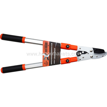 Isunpro Retractable anvil clamp tree trimmer with compound function 5.08 cm clean cutting capacity vineyard pruning shears